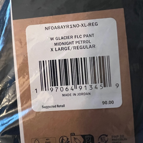 The North Face Women’s Glacier Fleece Pants XL - Picture 3 of 3